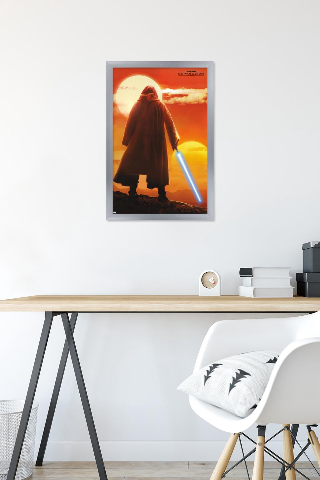 Star Wars: Obi-Wan Kenobi - Two Suns Wall Poster, 14.725" x 22.375" Framed