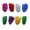 Assorted Color, variant on SENSETH 8pcs 30g Cheerleading Poms Pom Poms Squad Spirited Shiny Cheering Garland With Handle for Sports Dance School Supplies