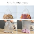 thumbnail image 5 of Plastic Produce Bags Roll 16 x 20 inches 2 Rolls, 350 Bags per Roll Large Food Storage Bags (Clear), 5 of 10