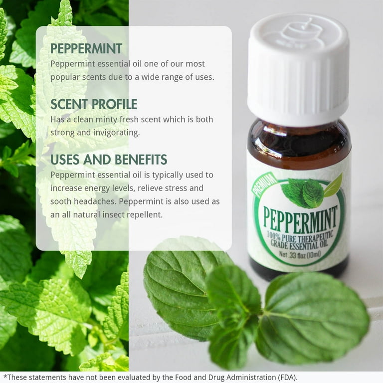 Edens Garden Peppermint Essential Oil, 100% Pure Therapeutic Grade (Digestion & Energy) 10 ml