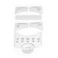 thumbnail image 1 of Gear Shifter Panel Button Cover, Reliable Sturdy Silver  Panel Button Sticker Aluminium Alloy 7pcs  for, 1 of 8