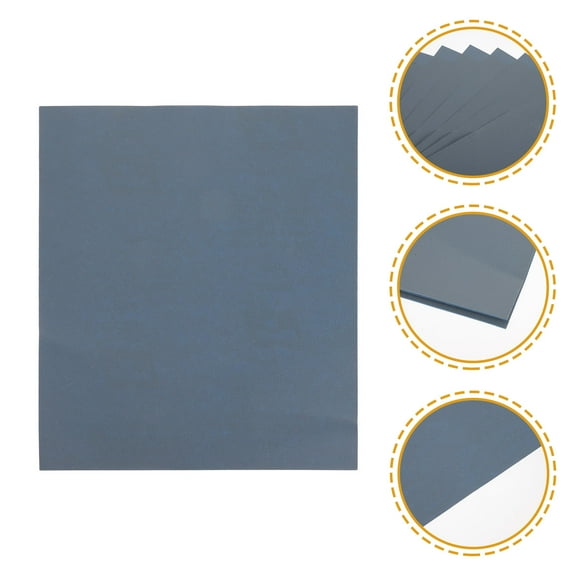 WINOMO 10 Sheets Gravel Liner Paper Blue for Bird Cage Lining 11.0x9.1x0.04in