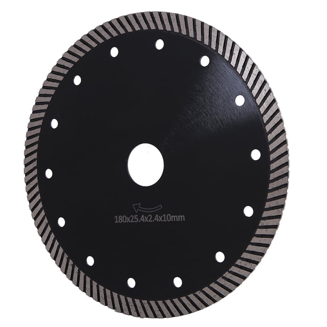 Accesorios de Amoladora Angular ANGGREK Hoja de Sierra de Diamante 180x25,4x2,4x10mm