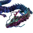 thumbnail image 2 of Figura de dragón impresa en 3D, modelo de figura con articulaciones móviles de 17,72 pulgadas para niños y niñas (colores deslumbrantes), 2 of 6