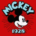thumbnail image 2 of Boy's Mickey & Friends 1928 Face  Graphic Tee Red Medium, 2 of 4