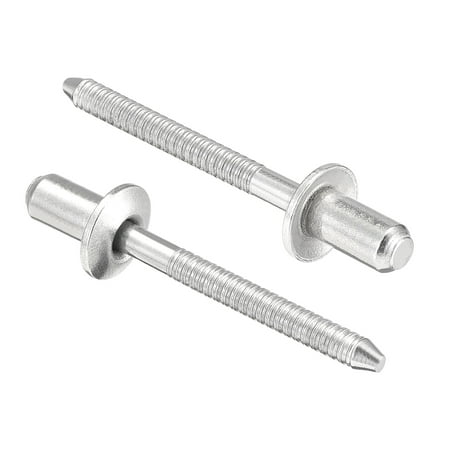 

Uxcell 4.8mm x 9mm 304 Stainless Steel Blind Rivets 100 Pack
