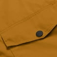 thumbnail image 4 of Lcziwo Lightweight Waterproof Jackets for Women Casual Outdoor Hiking Travel Trench Coats Solid Color Softshell Summer 2025 Windbreaker with Hooded Yellow,XL, 4 of 4
