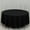 Black, variant on Efavormart Black Cotton Blend Round Tablecloth - 90"