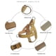 thumbnail image 3 of Nylon Dog Harness No Pull Pet Harness with Handle Reflective Training Harness for Small Medium Larg, 3 of 5
