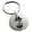 Silver, variant on Stainless Steel Legendary Blackbeard Pirate Engraved Small Medallion Circle Charm Keychain Keyring