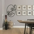thumbnail image 2 of Romantic Flower Cherry Blossom Japanese Plant Sakura Blossoms Wall Sticker Art Decal for Girls Boys Kids Room Bedroom Nursery House Fun Home Decor Stickers Wall Art Vinyl Decoration Size (40x24 inch), 2 of 3