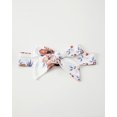 thumbnail image 4 of KIMI BEAR 6 Months Newborn Baby Girl Outfit Set 12 Months Winter Clothing Ruffle Long Sleeves Bowknot T-shirt Top Floral Flared Pants with Headband 3pcs Pant Sets Brown, 4 of 9