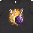 thumbnail image 4 of Inktastic Bowling Strike Youth T-Shirt, 4 of 5