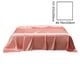 thumbnail image 3 of Sábanas de Seda de Lujo | Color Liso, Lavables, Suaves Al Tacto | 228 X 259 Cm | Color Rosa Tinta | 1 Unidad | Fácil Cuidado | Ideal para Regalar, 3 of 6