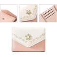thumbnail image 3 of Pearl Flower Bifold Wallet Pearl Flower Wallet Ladies ID Wallet (Blue), 3 of 5