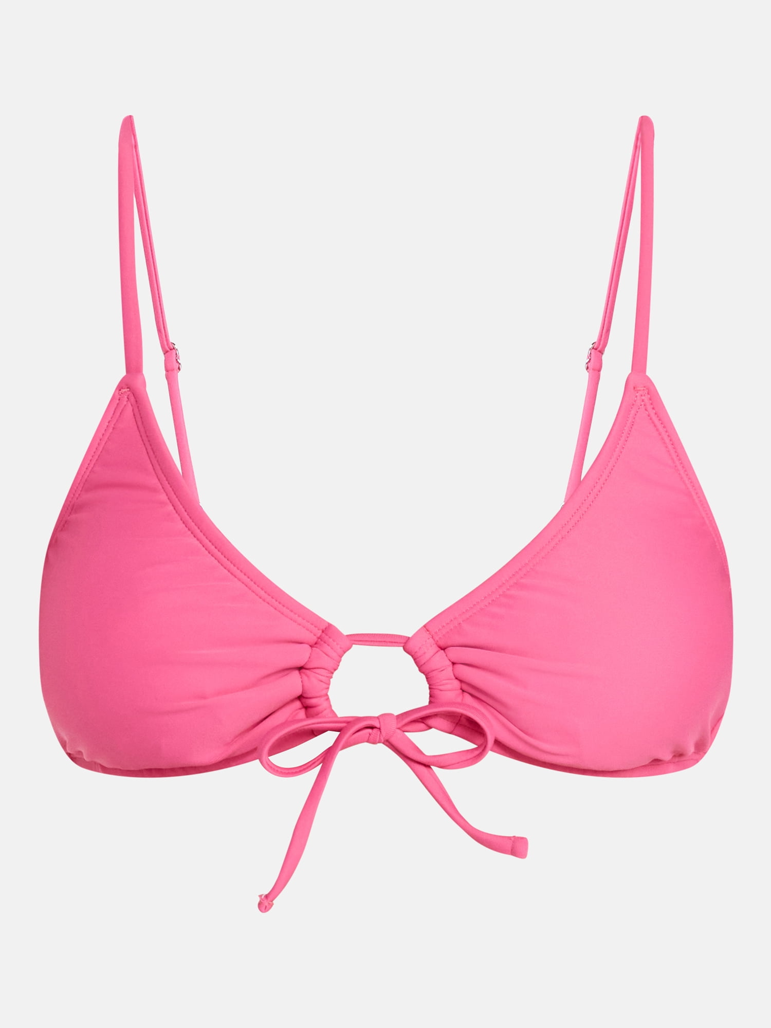No Boundaries Essentials O-Ring Bikini Top, Women’s XXS-XXL