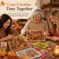 thumbnail image 4 of 2026 DIY Autumn Harvest Pumpkin Pearl Diamond Art Kit, Autumn Pearl Painting Kit, Fall Diamond Art PaintingKit for Adults, Harvest Seasonal Home Decor, Thanksgiving Gift, 4 of 7