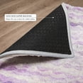 thumbnail image 6 of Addison Rugs Dream Shag Premium Machine Washable Transitional Ribbons Purple Runner Rug, 2'3" x 7'6", 6 of 8