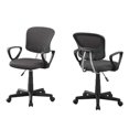thumbnail image 2 of 21.5" x 23" x 33" Grey Foam Metal Polypropylene Polyester  Office Chair, 2 of 5