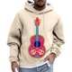 thumbnail image 1 of WILLBEST Sudadera con Capucha De Manga Larga con Estampado De Guitarra De Carnaval De Estilo Informal para Hombre XXGrande, 1 of 3