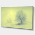 thumbnail image 2 of Beautiful Winter Snow Valley - Large Landscape Canvas Art, 2 of 4