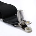 thumbnail image 2 of Hold'Em Elastic Suspenders for Men"Double-Hold" Button Look - White (Tall, 54" Long), 2 of 6