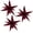 Wine Red, variant on 3pcs 26inch 3D wine red (Burgundy) Explosion Star foil balloon, wine red Foil Cone Star burst Balloons for Birthday Wedding New Year Party Event