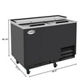 thumbnail image 3 of 50 in. Commercial Glass Froster in Black Steel, ETL Listed, 14 cu. ft. (KM-GF50-BK), 3 of 11