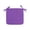 Purple, variant on 2PCS 15.74" Polyester Square Chair Cushion with Ties, Thick Padded Non-Slip Seat Pad for Indoor/Outdoor Dining Patio Kitchen Chairs(White)