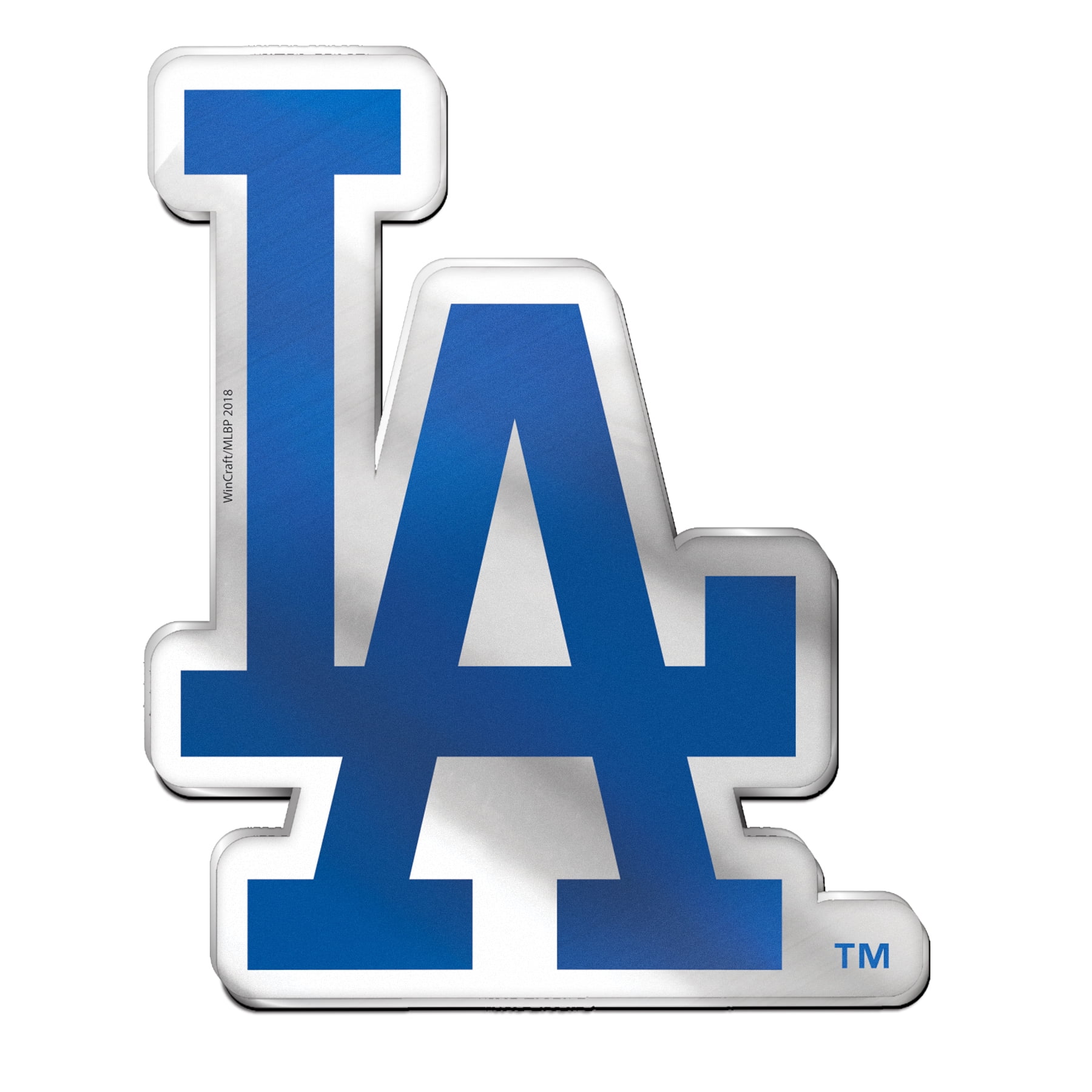 MLB Los Angeles Dodgers Prime Metallic Auto Emblem - Walmart.com
