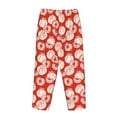 thumbnail image 5 of Naloa Tomatoes Print Women’s Ultra-Soft Comfy Pajama Lounge Pants with Pockets & Drawstring, 5 of 8