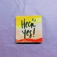 thumbnail image 3 of Heck Yes Gold Foil Party/Beverage/Cocktail Napkins | 5" Square, 3 of 5