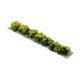 thumbnail image 1 of Grupos de vegetación de flores de mechones de césped en miniatura Mechones de césped estático de bricolaje para tren Amarillo, 1 of 8