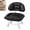 Black, variant on Low Rolling Stool with Wheels PU Leather - Adjustable Swivel Squat Seat Chair for Garage Detailing & Home Workshop