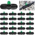 thumbnail image 1 of Locked Barbed Tee Connectors /\uD to /\uD Drip Irrigation Fittings Kit /mm to /mm Tube Lock Female Connector Way Barbed Lock Irrigation Parts for Watering System, 1 of 7