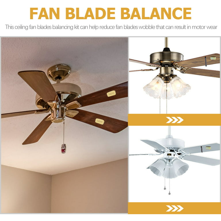 6 Sets Ceiling Fan Blades Balancing