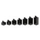 thumbnail image 1 of Organizador de Joyería Sunnimix Acrílico 7Pcs Soporte de Escritorio cuboide negro, 1 of 8