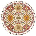 thumbnail image 7 of SAFAVIEH Blossom Ira Floral Wool Runner Rug, Ivory/Multi, 2'3" x 6', 7 of 7
