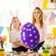 thumbnail image 1 of Huevos de Pascua Inflables para Decoración Al Aire Libre, Juguetes para Niños, Huevos de Pascua Inflables de Colores para Fiestas En El Jardín., 1 of 7