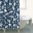 thumbnail image 4 of Waterproof Beautiful Colorful Floral Shower Curtain 72x72 Inch Boho Style Polyester Unique Shower Curtain for Bathroom Hotel Home Decor with 12 Plastic Hooks, 4 of 5