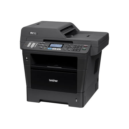 Brother MFC-8710DW - Multifunction printer - B/W - laser - Legal (8.5 in x 14 in) (original) - A4/Legal (media) - up to 40 ppm (copying) - up to 40 ppm (printing) - 300 sheets - 33.6 Kbps - USB 2.0, LAN, Wi-Fi(n), direct print USB
