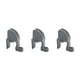 thumbnail image 4 of Clips para guardabarros Riwesomey tacos impermeables de nailon duradero color Gris, 4 of 6