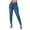 Dark Blue-15, variant on REALiKUN Women Cuffed Ripped Jeans Distressed Ripped Skinny Stretchy Denim Pant
