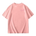 thumbnail image 3 of Byoo Toddler Girls Oversized Tee Shirt Bow Graphic Short Sleeve Crew Neck Print Tee Top Soft Cute T Shirt, 3 of 6