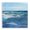 Calm Ocean Horizon Waves, variant on Stupell Industries Coastal Calm Seas under Soft Sky Canvas Art, 17 x 17, by Susan Jill