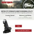 thumbnail image 6 of Yakima 1A Raingutter Roof Rack Towers for Vehicle Rain Gutters, Set of 4, 6 of 8