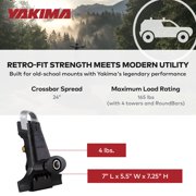 Yakima 1A Raingutter Roof Rack Towers for Vehicle Rain Gutters, Set of 4