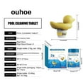 thumbnail image 4 of Qocolhg Flotteur de Chlore, Distributeur de Chlore Flottant en Forme de Canard, Distributeur de Désinfection Réutilisable pour Grandes et Petites Piscines, Bain à Remous, Spa Animal Jaune avec 10 Comprimés de Nettoyage pour Piscine, 4 of 9