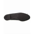 thumbnail image 4 of French Sole Cordelia Croc-Embossed Leather Flat, 7, Black, 4 of 5