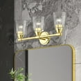 thumbnail image 4 of Catania 3 - Light Polished Brass Brass Contemporary / Modern Incandescent Steel Wall Sconce, 4 of 17